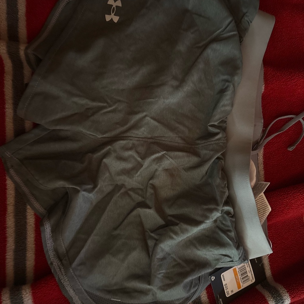 Under Armour Women's Gray Loose Fit Shorts